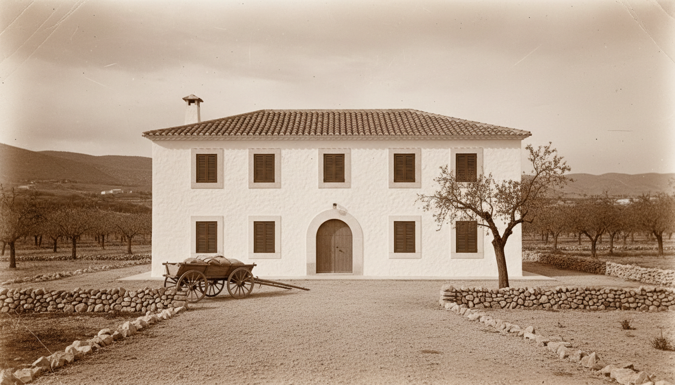La finca en 1924