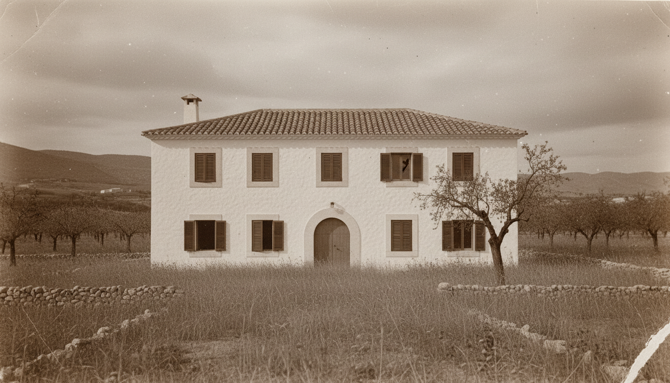 La finca en 1938